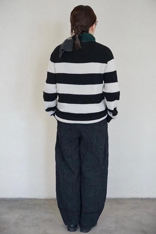 Armen条纹羊毛毛衣 商品图9