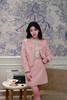 L.Fleuri 粉色小香风蝴蝶结外套半裙套装 20988 商品缩略图0