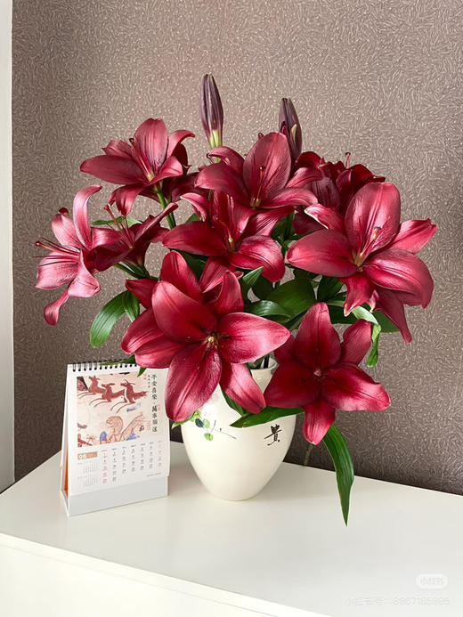 国产花材-【黑贝壳】百合 商品图1