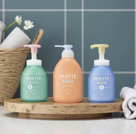 【海关保税直发】日本花王KAO儿童洗发水-护发素-泡沫柔顺宝宝硅油-会员5折 商品图0