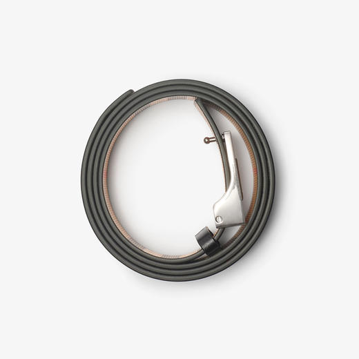 BURBERRY 巴宝莉 男士双面格纹方形骑士印花腰带 黑色 8112217 A1189 商品图2