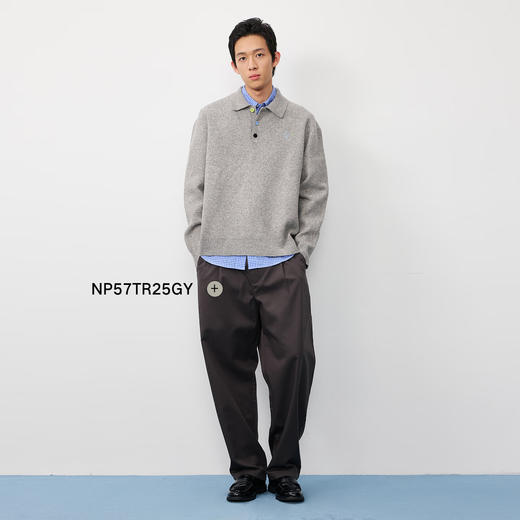 NPC潮牌博物馆奇妙夜系列毛衣男女情侣秋冬宽松休闲保暖NP57SW55 商品图1