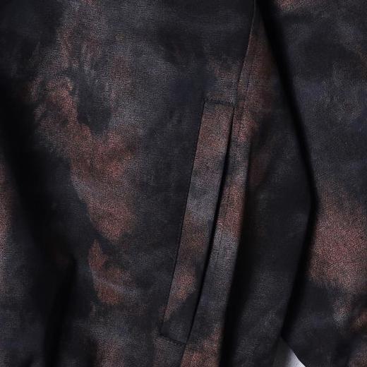 SDSA男士秋冬新款痞帅男装潮牌扎染拉链立领夹克外套百搭时尚外套 商品图2