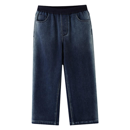 【实体店同款】男童全腰牛仔长裤冬季新款安奈儿童装AB546041 商品图5