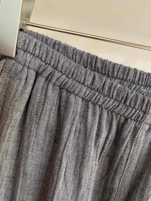 松植屋男款圆领棉麻长袖套装 商品图4