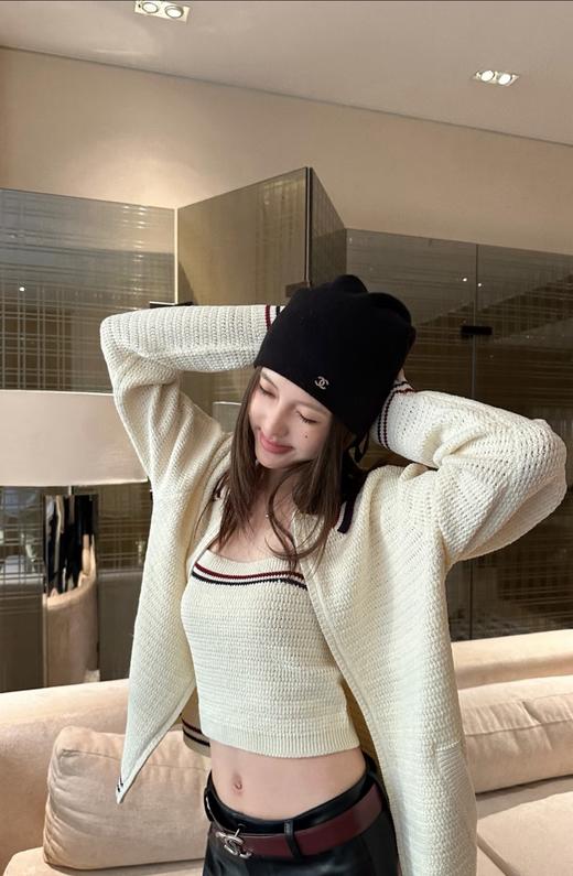 Chanel 香奈儿 蝴蝶结羊绒冷帽（COCO） 商品图4