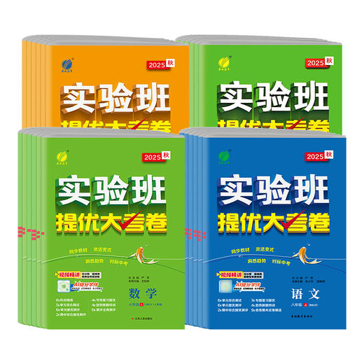2025秋版实验班提优大考卷上册七八九年级同步训练单元卷期中期末达标提优真题复习 商品图4