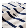 a minimal club简约正反不对称剪裁条纹长袖T恤竹节棉AM58TL01 商品缩略图1