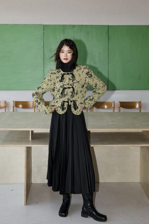 ANSUABEL 新中式盘扣印花外套 17119 商品图4