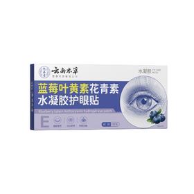 叶黄素冰敷眼罩清凉冰感舒缓眼疲劳穴位冷敷解水凝胶护眼贴