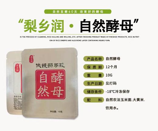 自然酵母 古法配发自然发酵自然农耕原料 一块可发1千克面发面蒸馒头好伴侣【京东快递送货上门】 商品图0