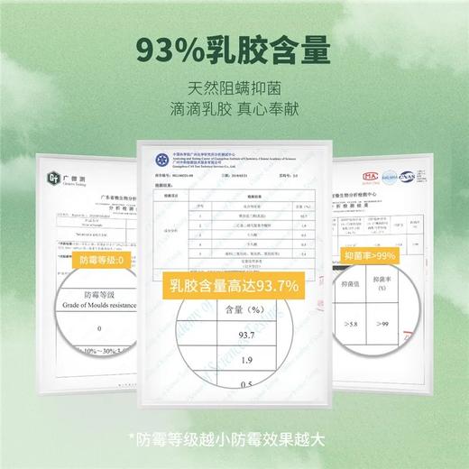 泰国原装进口 泰嗨TAIHI天然舒适 乳胶枕高低按摩枕头常规款 商品图4