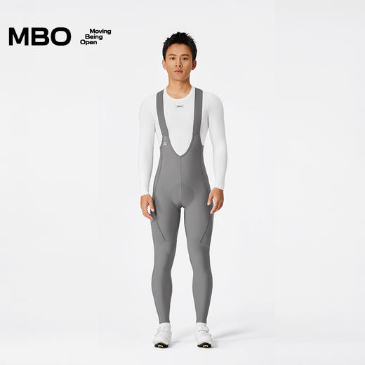 MBO LightWarm™男子秋冬储物抓绒背带骑行长裤 双箭头 T160C (经销商专拍链接，非经销商拍单不发货) 商品图10