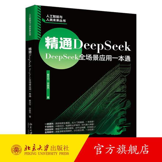精通DeepSeek：DeepSeek全场景应用一本通 崔文竹 宁延杰 著 北京大学出版社 商品图0