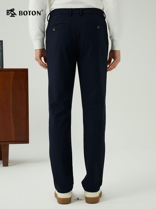 【高弹不易皱】波顿男士秋冬 休闲裤 四面弹聚热 修身不易皱长裤ME878323 商品图2