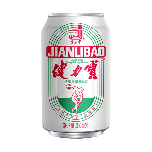 健力宝 经典蜜味330mlx24罐装补充电解质饮料碳酸饮料 整箱 商品图1