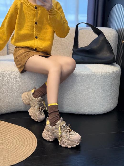 JEHURFIE/纪华菲增高6cm～波西米亚风厚底老爹鞋AB25396 商品图8