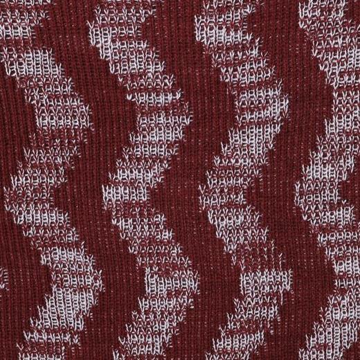 257111SDSA男士秋冬新款痞帅男装韩版撞色波浪线针织衫百搭潮流套头毛衣 商品图3