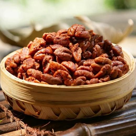 阿昊食品 临安野生山核桃仁 酥脆鲜果 鲜香美味 50g/罐 商品图2