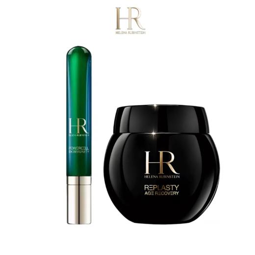 预售10.5发货【保税直发A义乌】HR赫莲娜黑绷带晚霜50ml+赫莲娜绿宝瓶眼霜15ml 商品图1