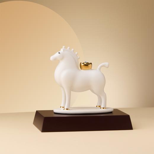 马系列马上有财摆饰（5寸） 商品图0