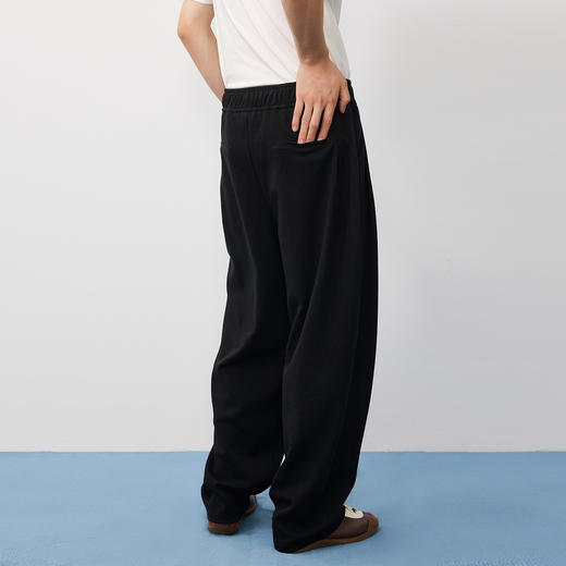 潮牌机能卡扣休闲直筒卫裤松紧腰隐形裤绳男挺括有型NP58SP11 商品图3