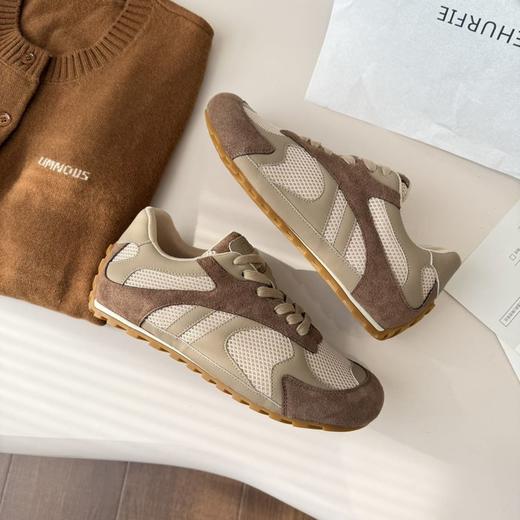 JEHURFIE/纪华菲舒适感的天菜！内增高拼接美高德训鞋AB25507 商品图0