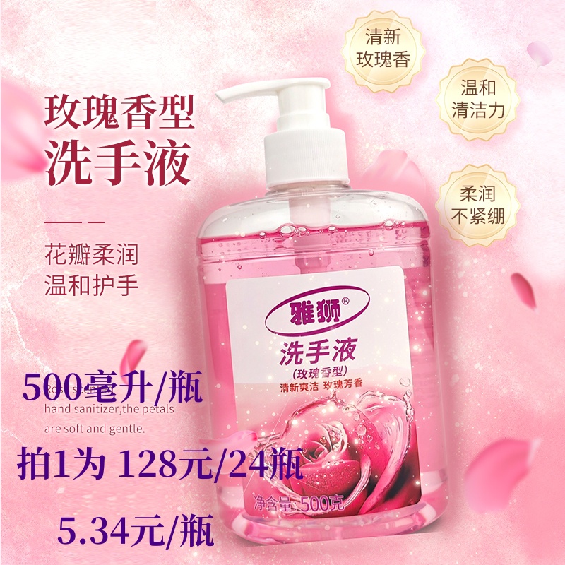 雅狮500毫升瓶装洗手液