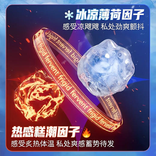 大卫避孕套 003超薄安全套冰火两重天男女性快潮套套成人计生情趣用品 商品图3