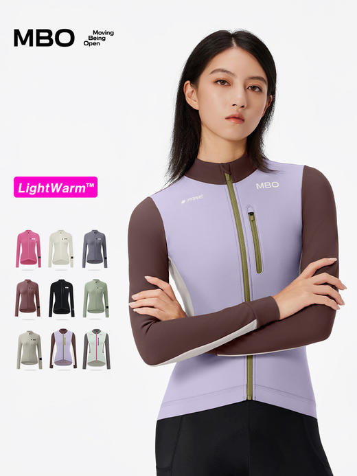 MBO LightWarm™女子秋冬轻暖全能百搭抓绒骑行服 C171(经销商专拍链接，非经销商拍单不发货) 商品图5