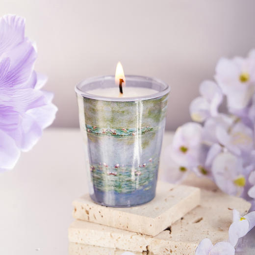 波士顿美术博物馆 大师系列 莫奈睡莲 香薰mini蜡烛 商品图1