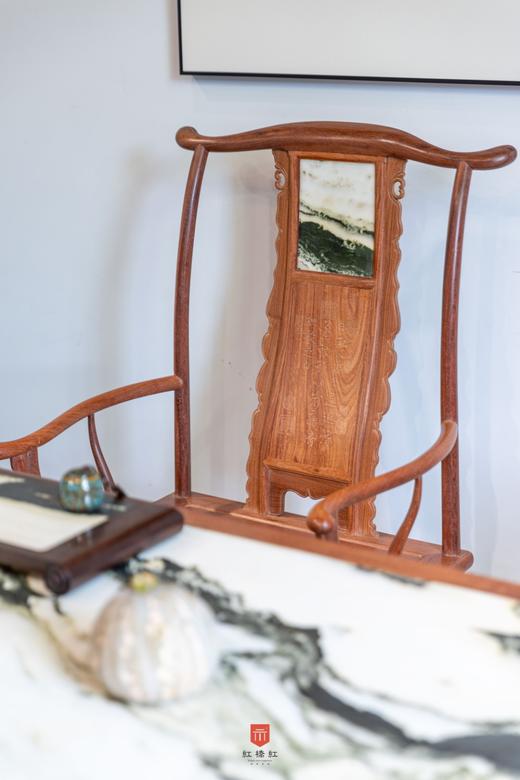 红桥红  家具严选  缅甸花梨（大果紫檀）【茶室 空间搭配】 商品图6