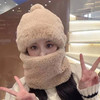 【加绒保暖！抵御寒冷】帽子女冬季新款包头帽户外骑行护耳防寒可爱毛绒帽围巾口罩一体帽。rb 商品缩略图1