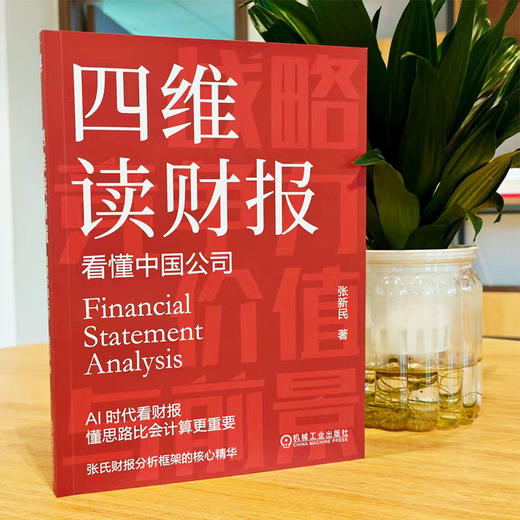 四维读财报 看懂中国公司 张新民 财报 会计报表 财务分析 财务入门 投资理财财务管理书籍 商品图2