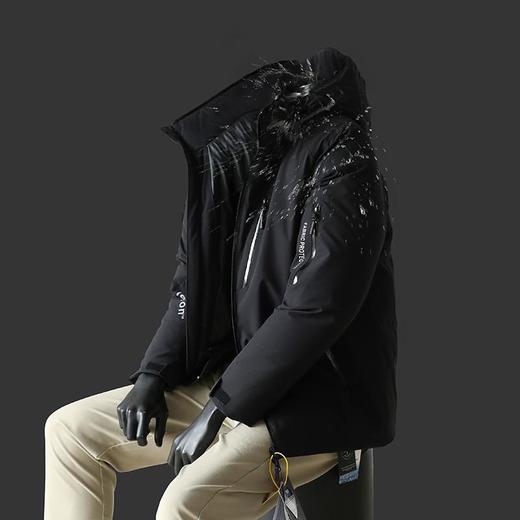 【90%白鹅绒】800蓬极寒系列加厚冬季男士羽绒服加厚保暖连帽外套 商品图1