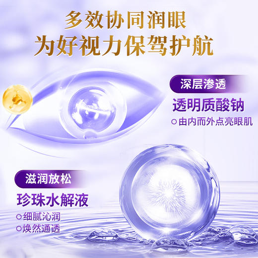 叶黄素冰敷眼罩清凉冰感舒缓眼疲劳穴位冷敷解水凝胶护眼贴 商品图3