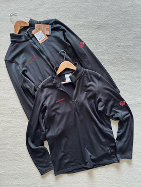 原单正品 Mammut猛犸象红标Aenergy ML Half Zip 男保暖半拉链抓绒套头衫，尺码：M～XXL
