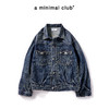 a minimal club重磅做旧水洗4口袋牛仔夹克短款秋季上新AM58DC05 商品缩略图0