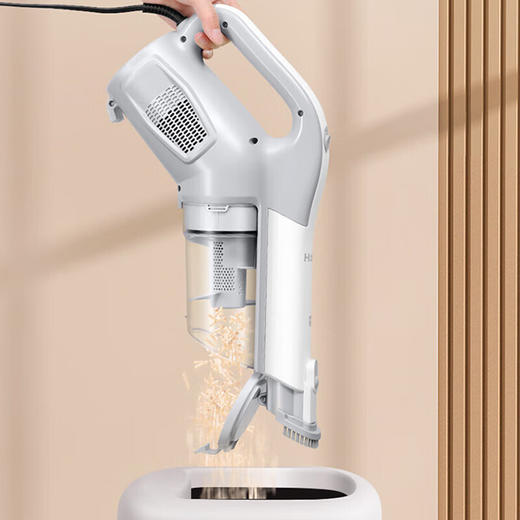 海尔手持吸尘器HZL-B45D家用多功能大吸力一体多用二合一小型除尘器 商品图4