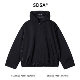 5035SDSA男士秋冬新款痞帅男装韩版色拉链口袋连帽卫衣开衫休闲外套