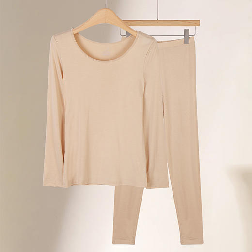 美奈川 莫代尔发热保暖女套装（160G ) BN-W09182 商品图5