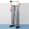 潮牌机能卡扣休闲直筒卫裤松紧腰隐形裤绳男挺括有型NP58SP11 商品缩略图0