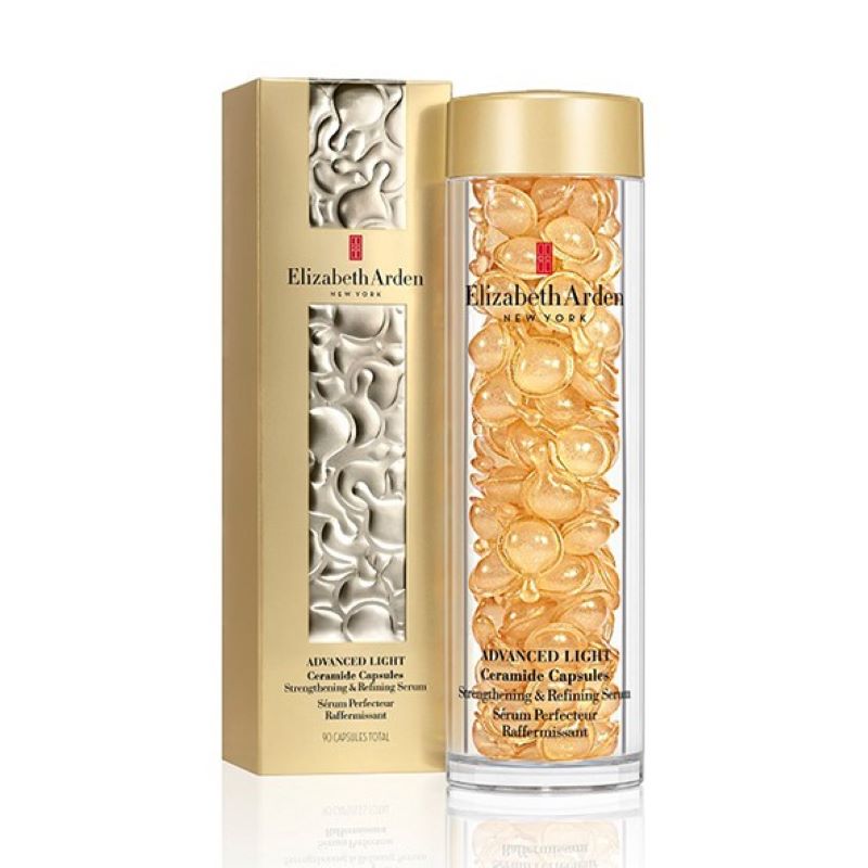 【保税】伊丽莎白雅顿（ElizabethArden）时空焕活清透修护胶囊精华液轻感金胶（约90粒）