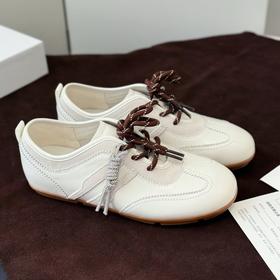 JEHURFIE/纪华菲杨幂同款全羊皮音符德训鞋AB25361