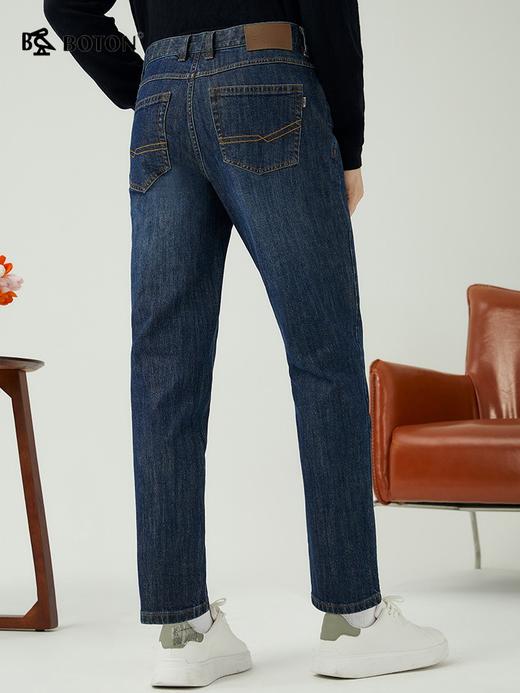 [棉弹舒适]波顿男士春秋冬 牛仔裤 直筒修身 合身休闲百搭长裤ME882323 商品图3