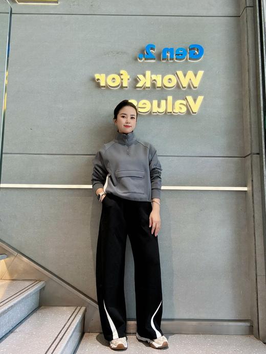 佐丹奴女装25年商场同款【空气三明治】镰刀阔腿裤05415128 商品图1