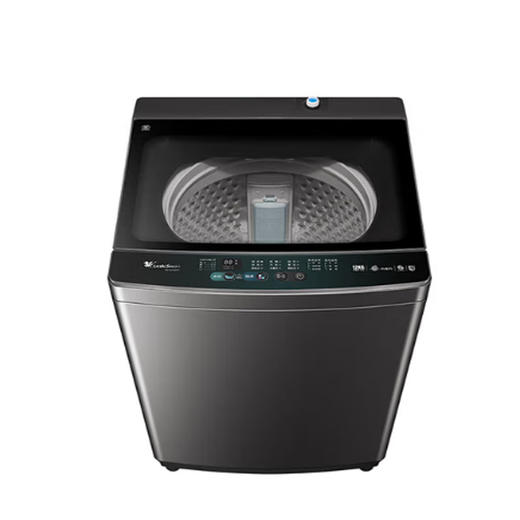 小天鹅（LittleSwan）12公斤 波轮全自动洗衣机 立方无孔内桶 水魔方 玻璃盖 TB12V02MT 商品图1