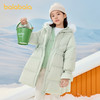 巴拉巴拉童装儿童羽绒服女童冬季中长款收腰加厚保暖外套蓄热防护 商品缩略图1