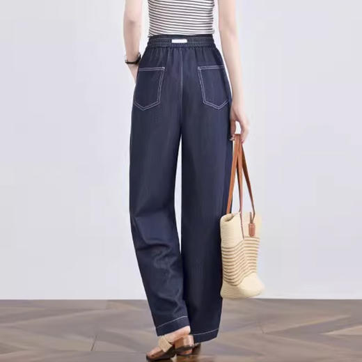 裁缝学苑AS570天丝棉镰刀牛仔裤纸样香蕉裤弯刀长裤女装打版裁剪样板 商品图1