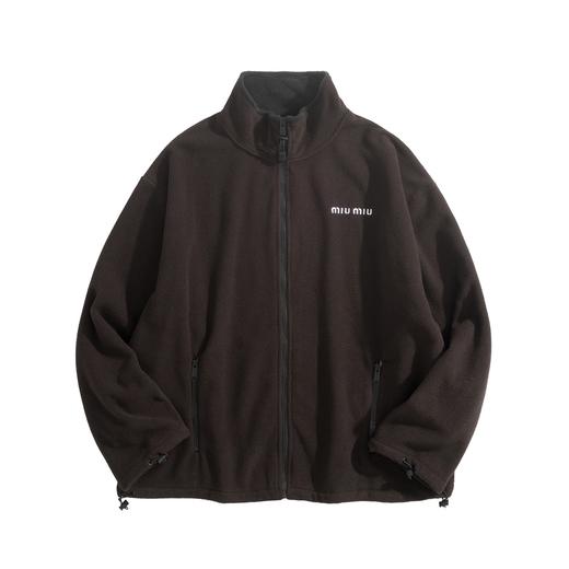 中性款绒面立领夹克外套oversize版017 商品图0